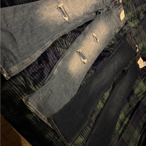 Abercrombie Kids Blue and Black Jeans - Picture 3 of 5